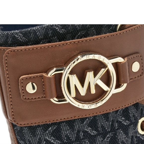 Michael Kors logo Combat boots - Picture 3 of 5